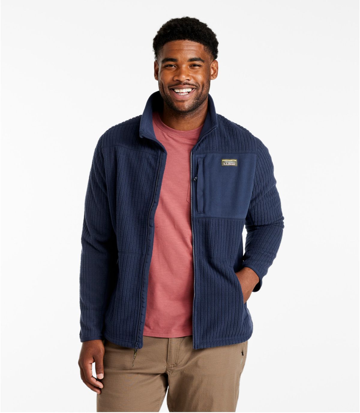 Men's Mountain Classic Windproof Fleece Jacket - US 6869