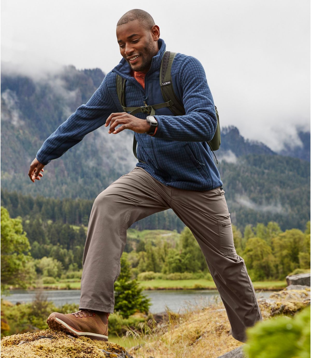 Men's Mountain Classic Windproof Fleece Jacket - US 6869