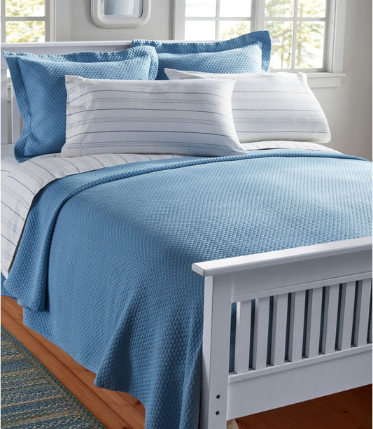 Organic Honeycomb Matelassé Sham - US 7663