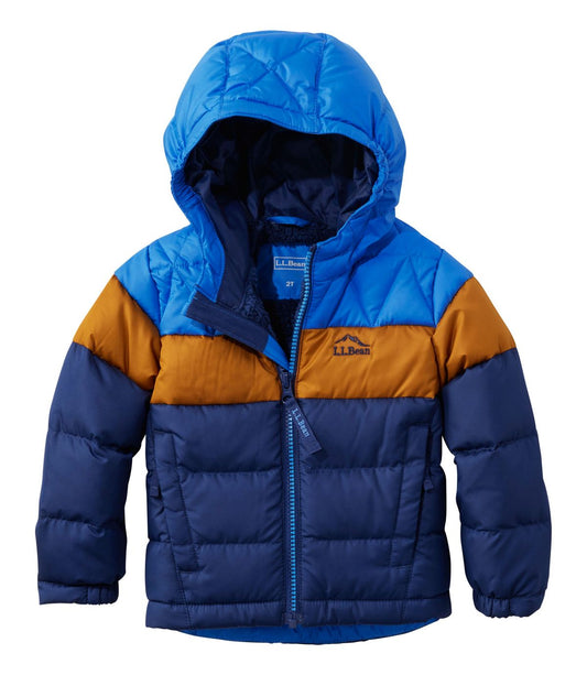 Infants' and Toddlers' Bean's Down Jacket, Colorblock - US 8430