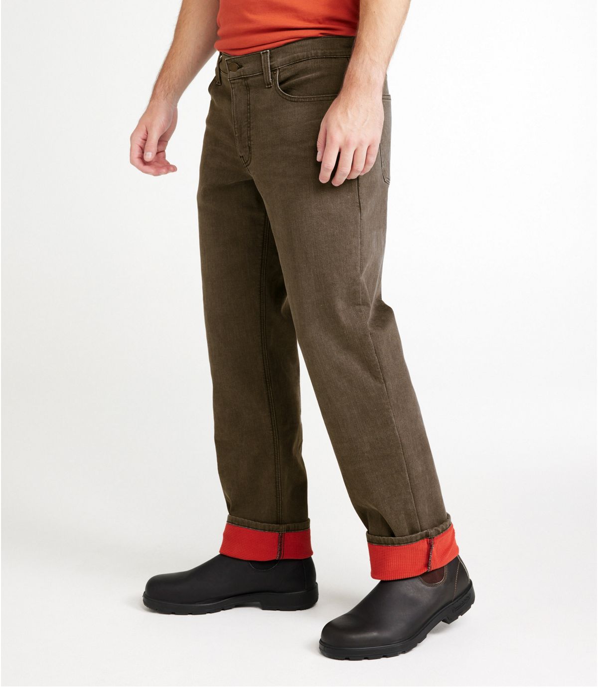 Men's BeanFlex® Jeans, Standard Athletic Fit, Fleece-Lined - US 3172
