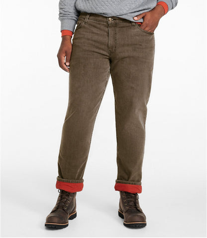 Men's BeanFlex® Jeans, Standard Athletic Fit, Fleece-Lined - US 3172
