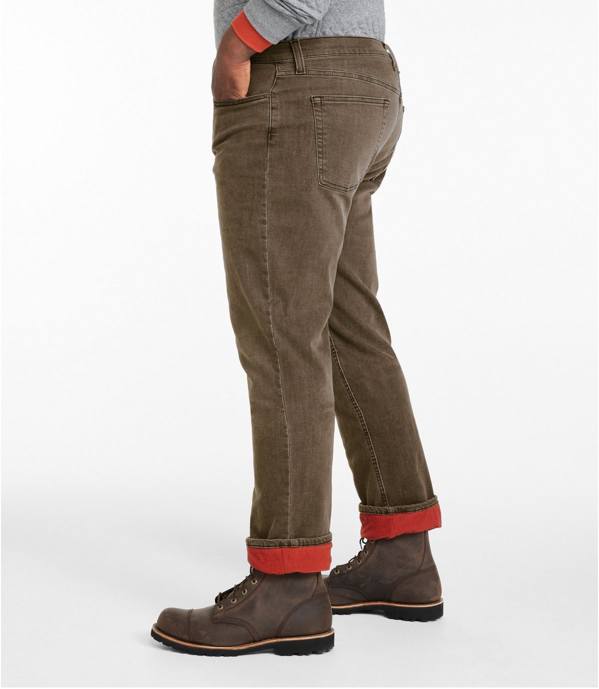 Men's BeanFlex® Jeans, Standard Athletic Fit, Fleece-Lined - US 3172
