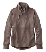 Women's L.L.Bean Cozy Mixed-Knit Pullover - US 8158