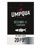 Umpqua Deceiver HD Big Game Fluorocarbon Leader, 9' - US 4844