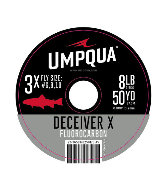 Umpqua Deceiver X Fluorocarbon Tippet, 50 Yards - US 9668