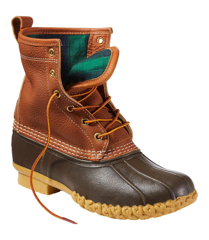 Women's Bean Boots, 8" Flannel-Lined Insulated - US 3782
