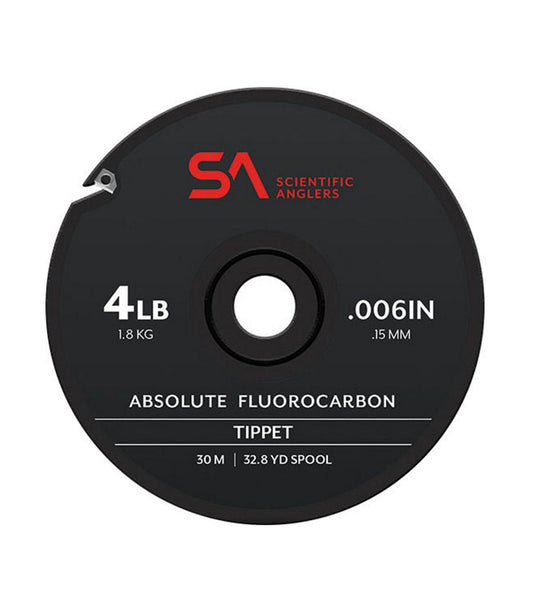 Scientific Anglers Absolute Fluorocarbon Tippet, 30 Meters - US 7298
