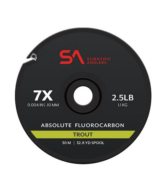 Scientific Anglers Absolute Trout Fluorocarbon Tippet, 30 Meters - US 5901