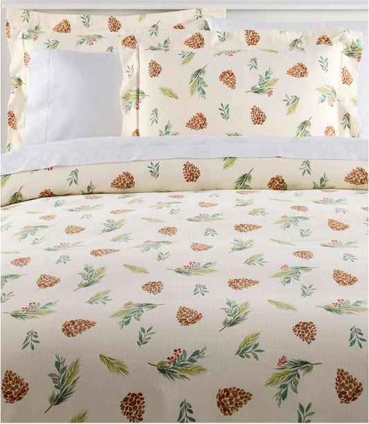 Evergreen Flannel Comforter Cover Collection - US 6123