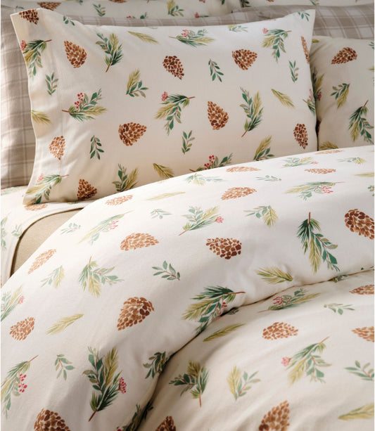 Evergreen Flannel Comforter Cover Collection - US 6123