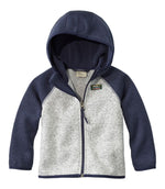 Infants' and Toddlers' L.L.Bean Sweater Fleece, Hooded Colorblock - US 9562
