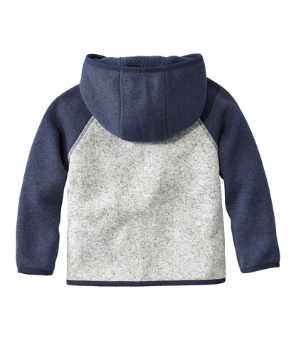 Infants' and Toddlers' L.L.Bean Sweater Fleece, Hooded Colorblock - US 2725