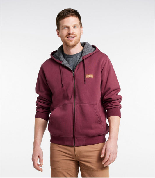 Men's Katahdin Iron Works® Hooded Sweatshirt, Fleece-Lined - US 9911