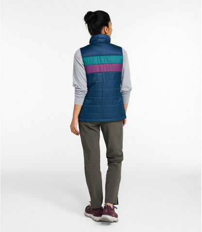 Women's Mountain Classic Puffer Vest, Colorblock - US 7174