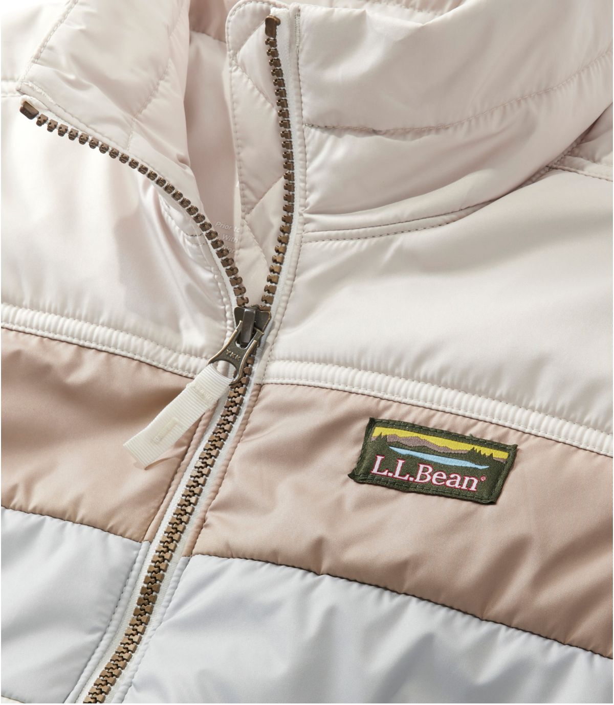 Women's Mountain Classic Puffer Vest, Colorblock - US 7174