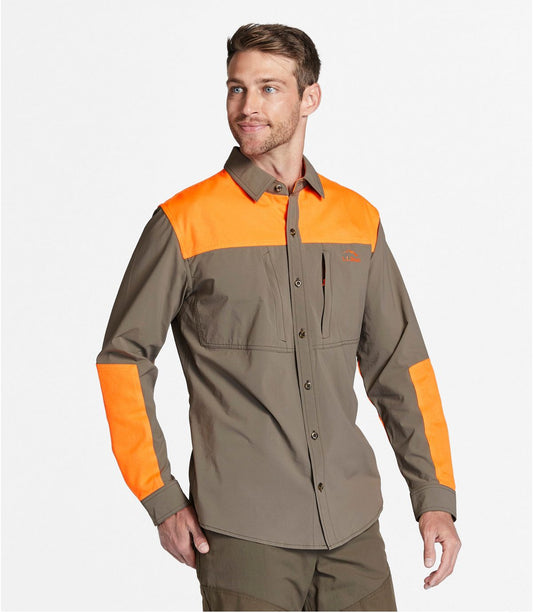 Men's Technical Stretch Upland Shirt with No Fly Zone - US 1307