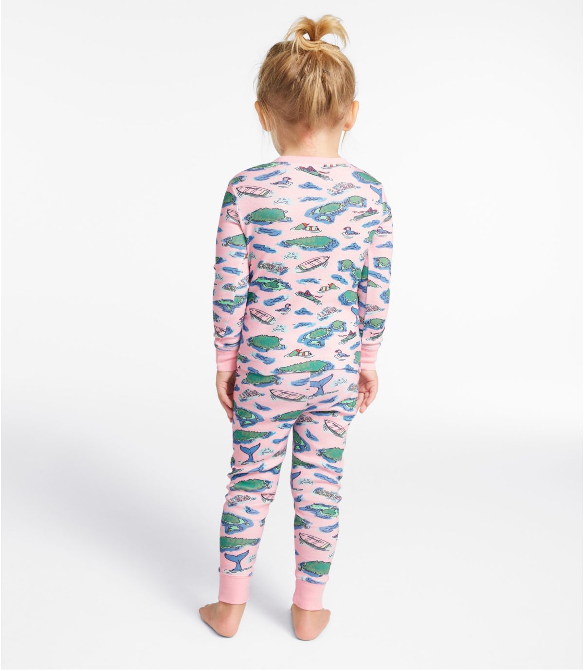 Toddlers' Organic Cotton Fitted Pajamas - US 0418