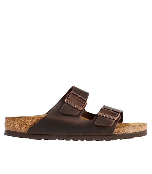 Women's Birkenstock Arizona Sandals, Leather, Classic Footbed - US 5006