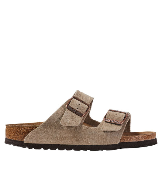 Women's Birkenstock Arizona Sandals, Suede, Classic Footbed - US 3262