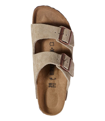 Women's Birkenstock Arizona Sandals, Suede, Classic Footbed - US 3262
