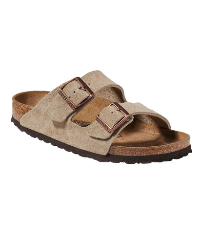 Women's Birkenstock Arizona Sandals, Suede, Classic Footbed - US 3262