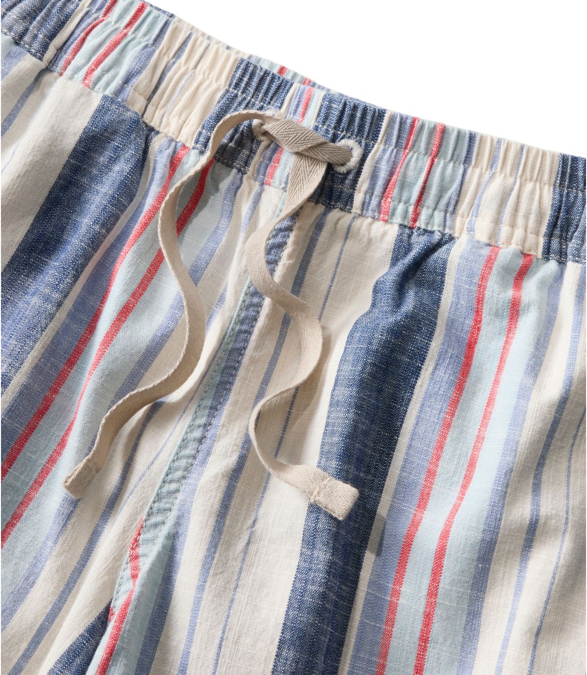 Women's Lakewashed Dock Shorts, Mid-Rise Stripe - US 4330