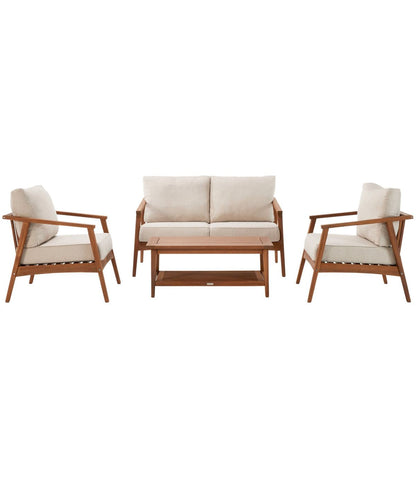 Eucalyptus 4-Piece Patio Set - US 9528