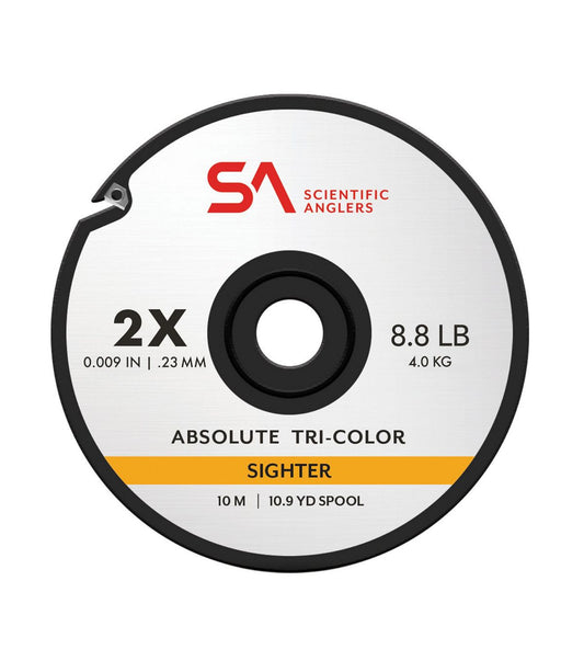 Scientific Angler Absolute Tri-Color Sighter Tippet, 10 meters - US 9045