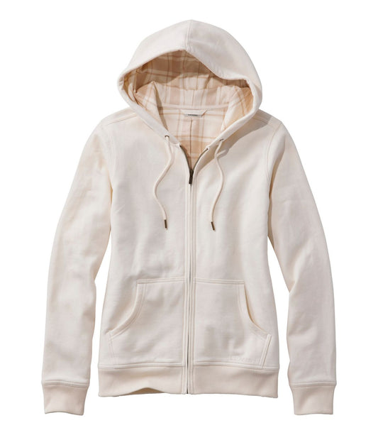 Women's L.L.Bean 1912 Sweatshirt, Flannel-Lined Hoodie - US 8201