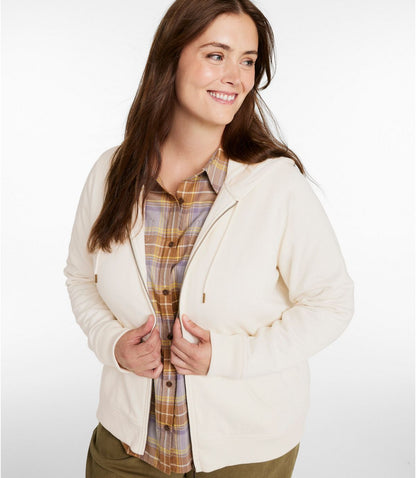 Women's L.L.Bean 1912 Sweatshirt, Flannel-Lined Hoodie - US 4391
