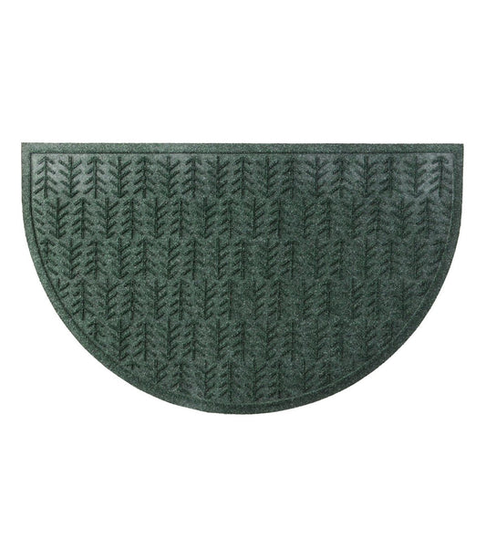 Everyspace Recycled Waterhog Doormat, Half Round, Trees - US 7520