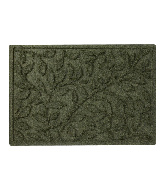 Heavyweight Recycled Waterhog Doormat, Woodland Leaf - US 0986