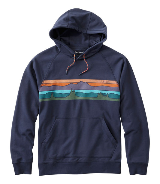 Men's Bean's Comfort Camp Hoodie, Graphic - US 3097