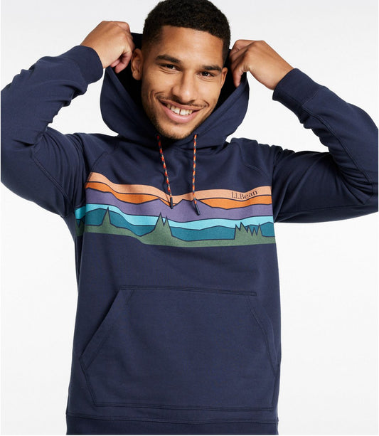 Men's Bean's Comfort Camp Hoodie, Graphic - US 3097