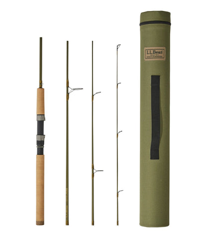 L.L. Bean Travel Spin Rod, 4-pc. - US 8028