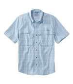 Men's Tropicwear Shirt, Plaid Short-Sleeve - US 5315