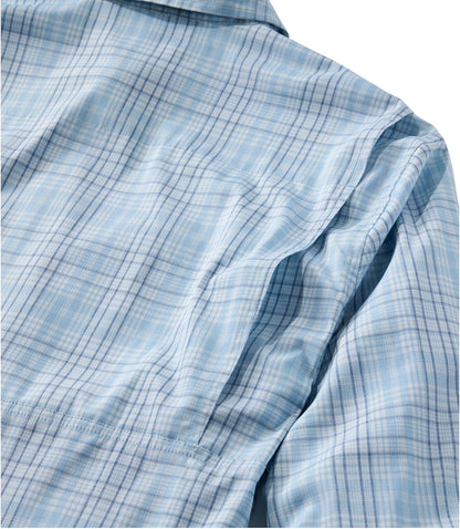 Men's Tropicwear Shirt, Plaid Long-Sleeve - US 3378