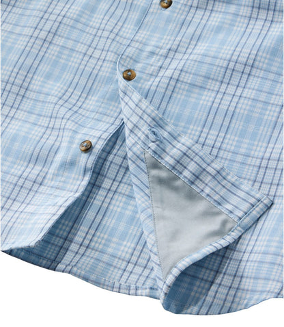 Men's Tropicwear Shirt, Plaid Long-Sleeve - US 3378