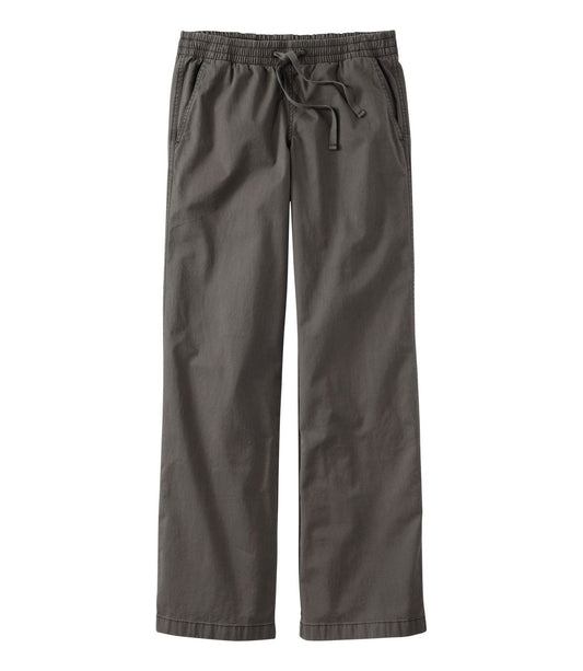 Lakewashed Pull-on Chinos, Mid-Rise Wide-Leg - US 5771