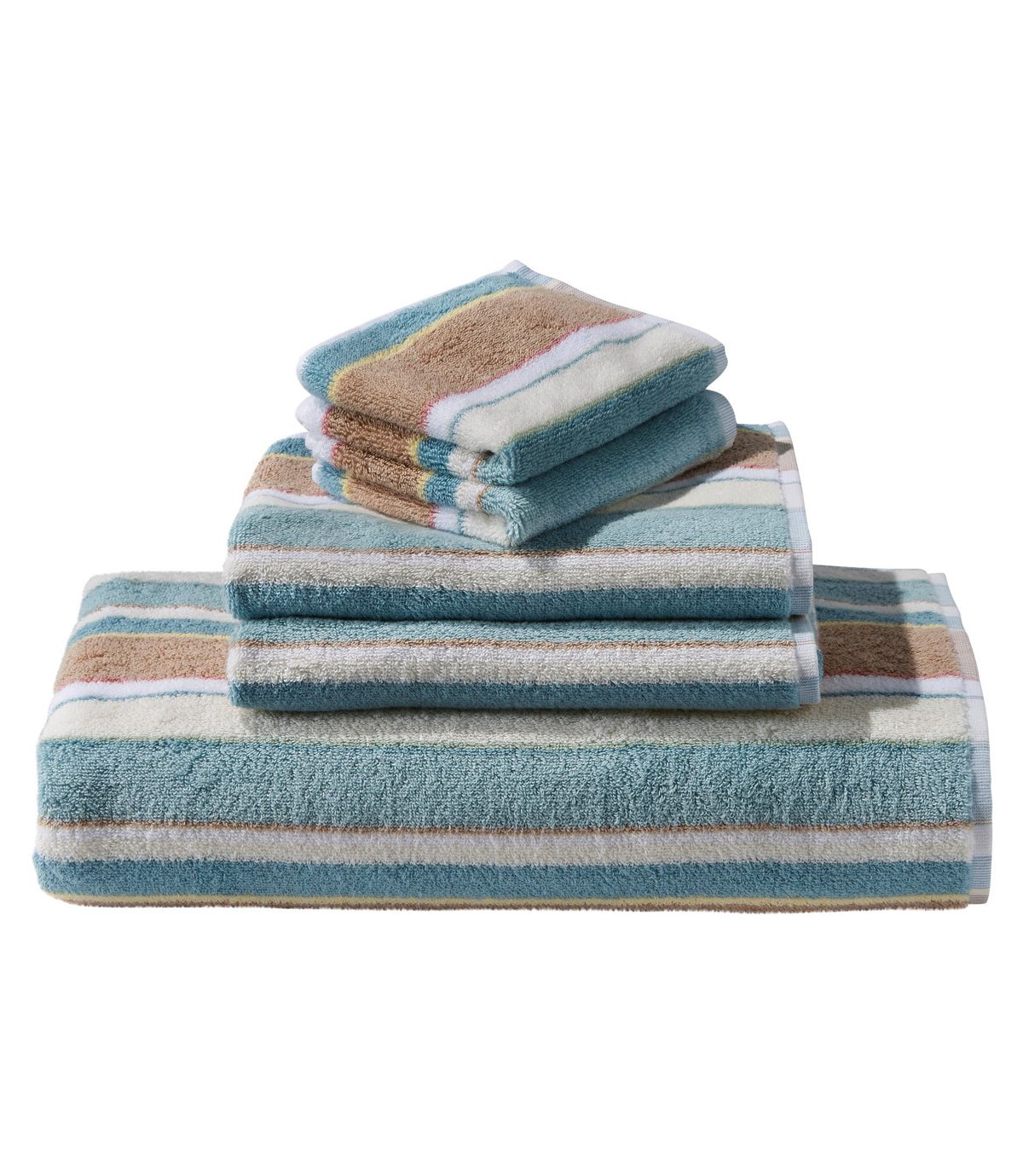 Bean's Organic Cotton Towel, Stripe - US 0594
