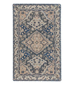 Diamond Floral Wool Tufted Rug - US 5168