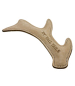 Natural Leather Antler Dog Toy - US 9542