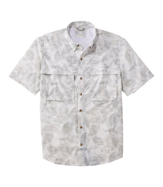Men's Tropicwear Shirt, Short-Sleeve Print - US 6757
