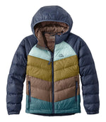 Kids' Ultralight 650 Down Jacket, Colorblock - US 8316