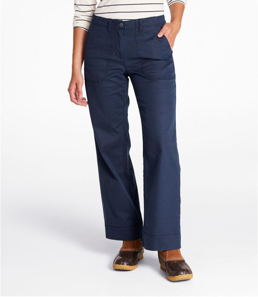 Women's Signature Utility Pants, Mid-Rise Wide-Leg Ankle-Length - US 0745