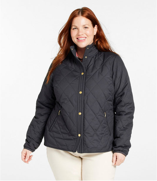 Women's Bean's Cozy Quilted Jacket - US 4779