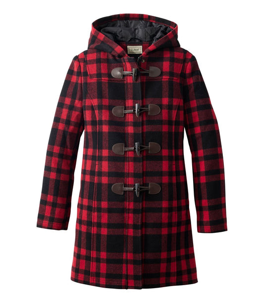 Women's Classic Lambswool Duffel Coat, Pattern - US 2269