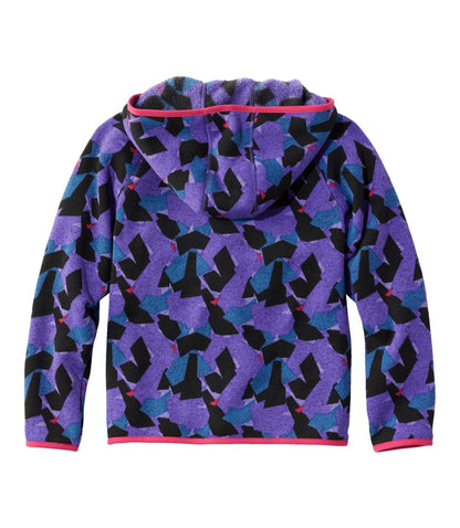 Kids' L.L.Bean Sweater Fleece, Hooded Print - US 1003