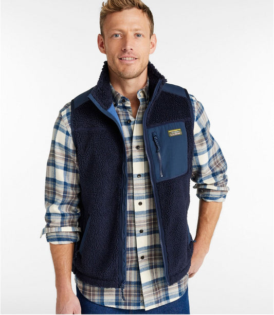 Men's Bean's Sherpa Vest - US 4675